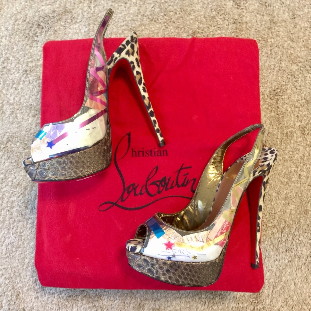 Christian Louboutin Winter Trash Heel 👠 (*Size 7) - Picture 4 of 8